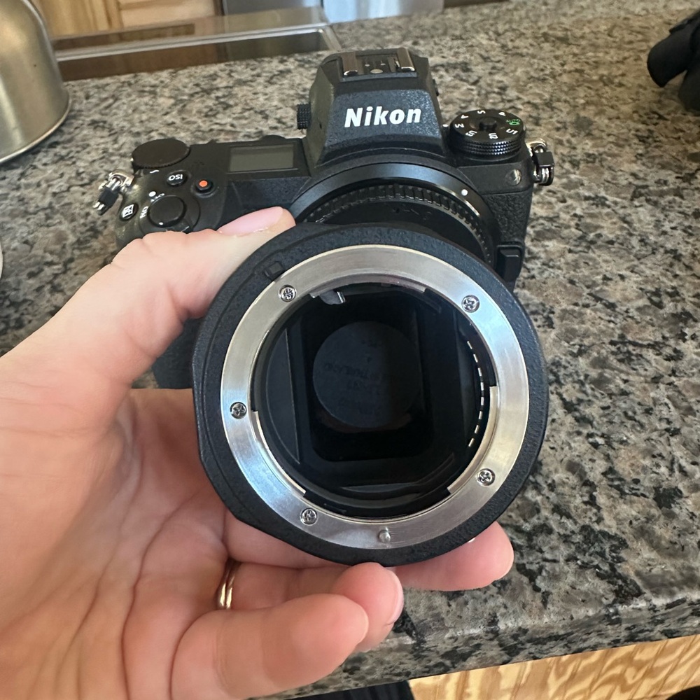 Nikon FTZ mount for Nikon mirrorless camera